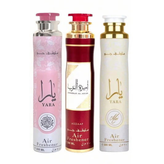 Air Freshener 300ml*3 parfum d'intérieur